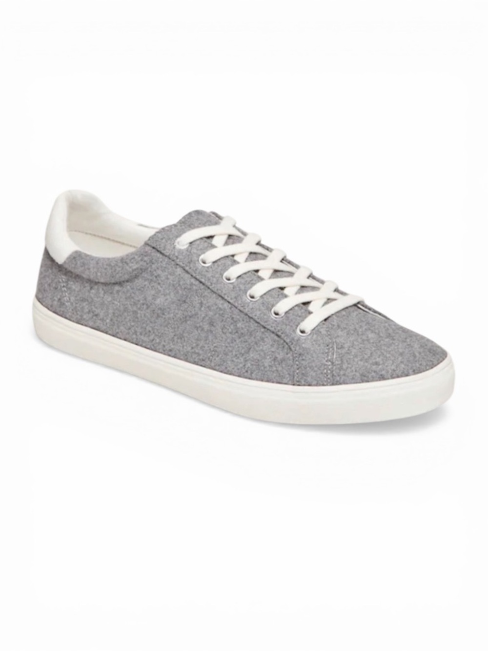 Old Navy Gray Wool Court Sneakers EUC